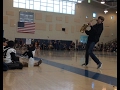 EPIC SAX BATTLE IN PEP RALLY