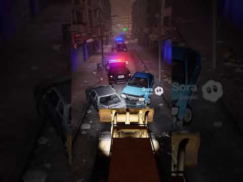 جرافة تجرف السيارات  اكسبلور 