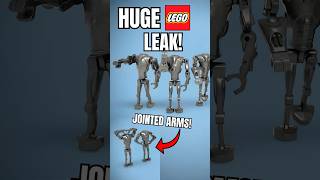 LEGO Updated Battle Droids?!🤯 #lego #legoleaks #legostarwars #legominifigures #legonews