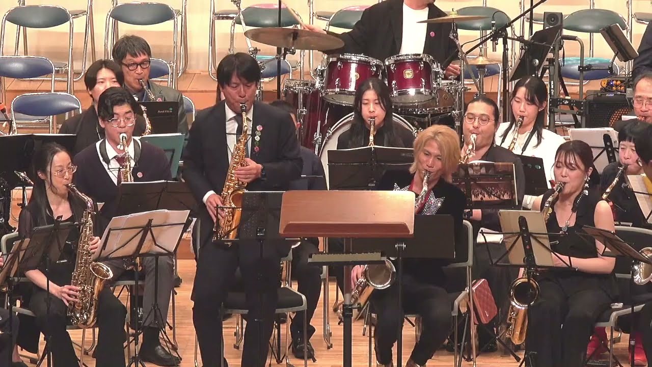 【YSA 9th】最高にノリノリな「波乗りジョニー」Saxアンサンブル