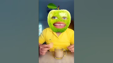 The apple with eyes lost a cookie #shorts