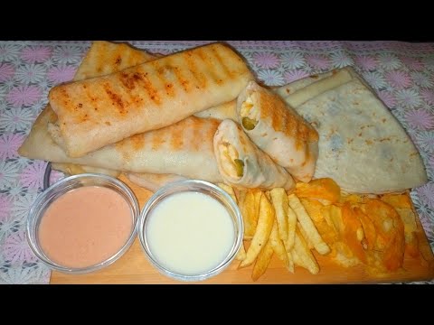 طريقه عمل سندوتشات البطاطس السوري من اول عجينه العيش لشكل الجميل ده