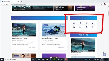 How To Edit Sidebar Social Widget on MAXSEO Blogger Theme