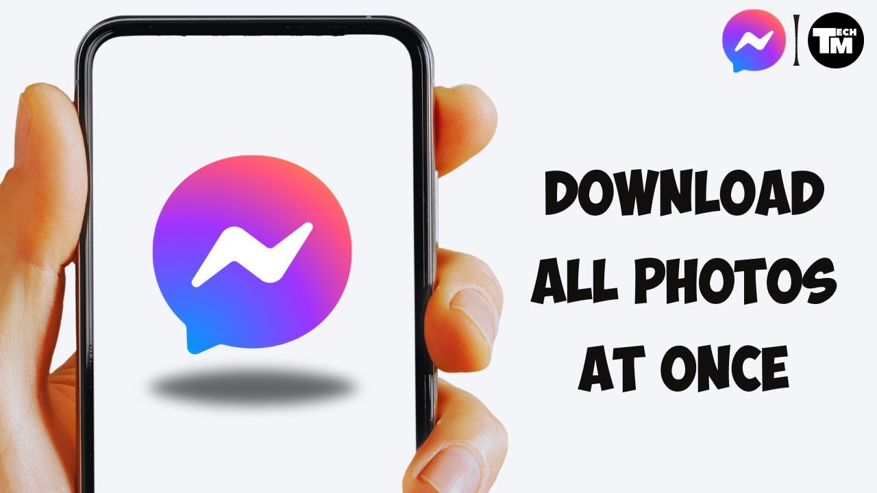 How To Download All Photos From Messenger At Once 2024 YouTube