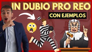 📜 Principio IN DUBIO PRO REO: ¿Qué es? ¿Diferencia con la presunción de inocencia? TODO con EJEMPLOS