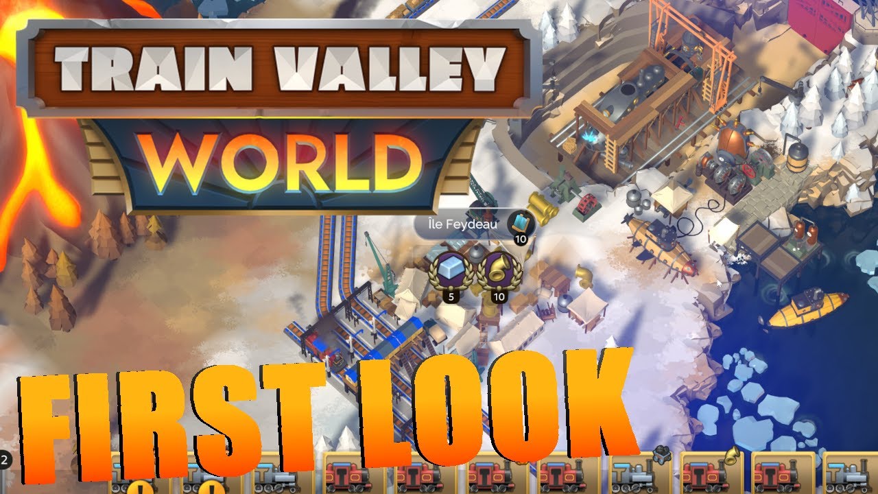 Train Valley World Gameplay Video