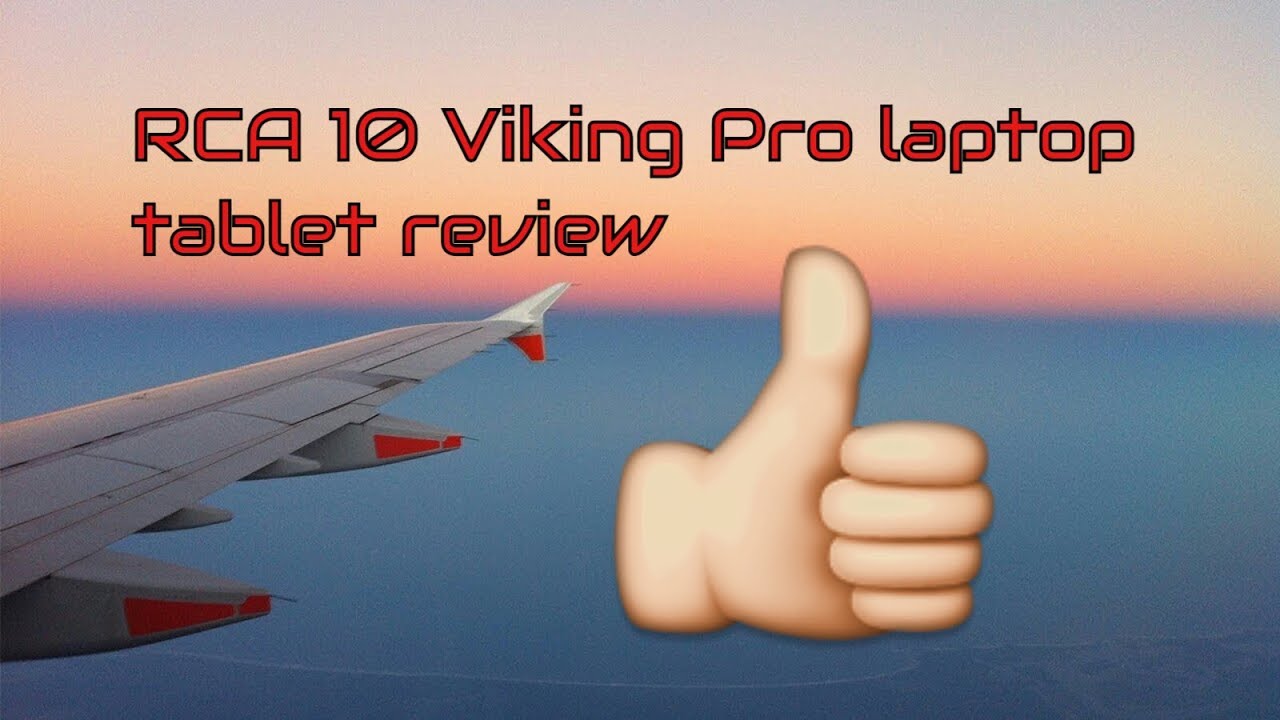 RCA 10 Viking Pro laptop tablet review 1 28 2018 l Karl's YouTube tips