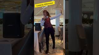 Celebrity Cruises Complimentary Wine Tasting (Captain&#39;s Club) #shorts