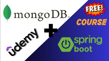 🎁 FREE Udemy Course for First 100 | Build MongoDB + Spring Boot CRUD App (Beginners Guide) | Java