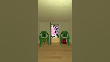 Karkir Kerker, Lin Gang Baby and Toomp run away from Nextbots in Gmod