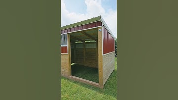 DIY! horses cattle chicken #diy #shelter #farm #construction #horse #woodshed