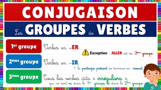 Les groupes de verbes de la conjugaison || Français