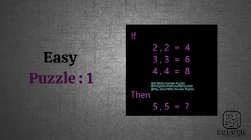 Easy Level - Puzzle 1 - Solutions - Math Number Puzzles - Puzzle Games - Solver by JT