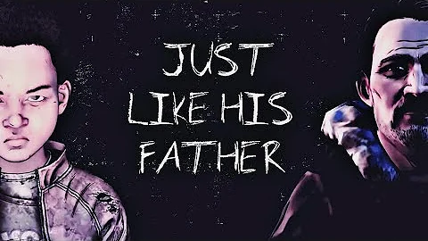 AJ & Carver  just like his father TWDG
