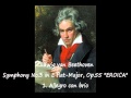 Beethoven ： Symphony No.3 in E flat-Major, Op.55 "EROICA" 1. Allegro con brio