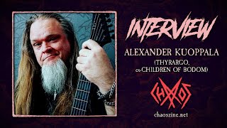 Exclusive: Former Children Of Bodom guitarist Alexander Kuoppala interview about Thyrargo