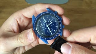 How To Change Strap On Omega Swatch | Mission To Neptune