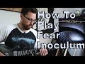 Tool fear inoculum guitar tutorial