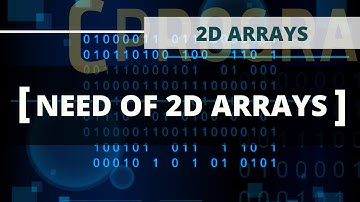 Need Of 2D Arrays | Real Life Examples