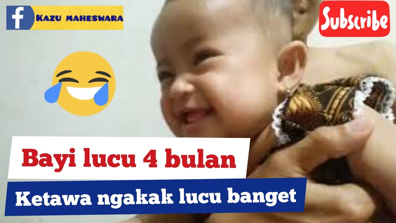 Vidio Bayi Ketawa Lucu Banget Kazu Bayilucu Youtube