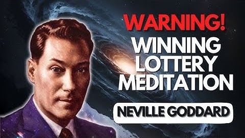 Listen to this once & "Win the Lottery"  (Black-screen meditation)