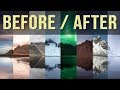 20 before / after EDITING photos from Iceland, Stokksnes