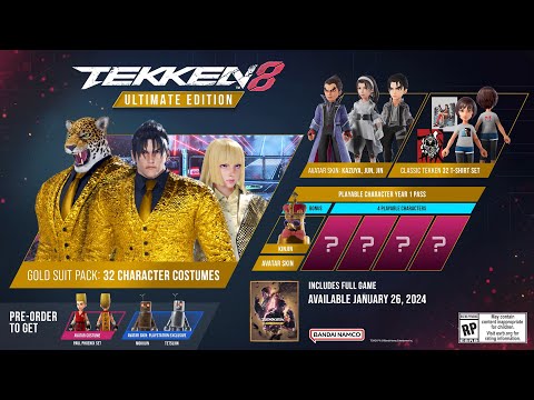 TEKKEN 8 - All Characters & Release Date NEW Gameplay Trailer