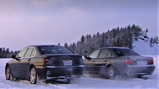 BMW 7 Series E65  Ice Testing Of Stability Control Systems