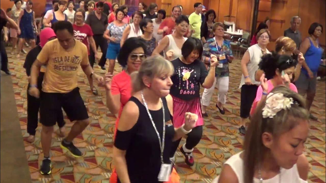 GIN & TONIC Line Dance Kate & Robbie 2017 Asian Line Dance Cruise