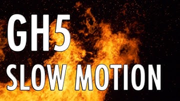 Panasonic GH5 Slow Motion Test