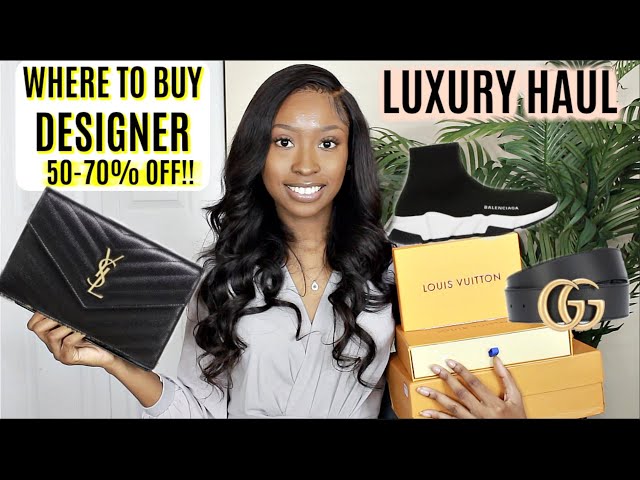 LUXURY HAUL Gucci, Balenciaga + WHERE TO BUY REAL DESIGNER BAGS