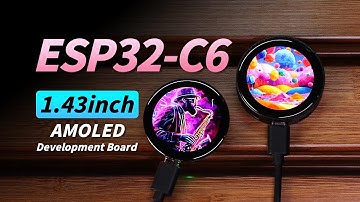 ESP32-C6 Touch with Mic & TF Card#waveshare #esp32 #esp32project