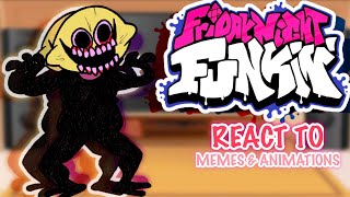 Friday Night Funkin react to Memes || FNF || GCRV [ Read Description ]