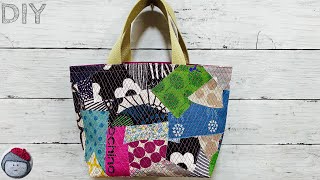 Bags made from cloth scrap [SDGs]