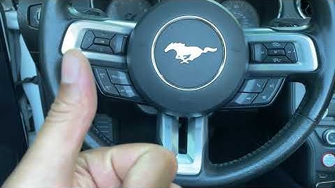 Ford Mustang - How To Open Trunk