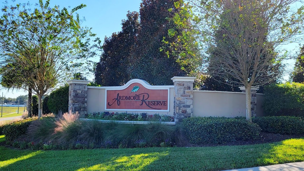 Final Phase New Construction Homes Ardmore Reserve Neighborhood Driving Tour Minneola