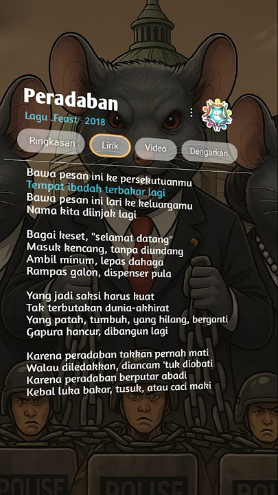 Peradaban Lagu .Feast ‧ 2018 #peradaban #feast #liriklagu