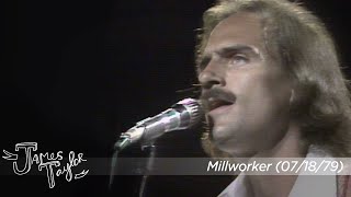 Vignette de la vidéo "James Taylor - Millworker (Blossom Music Festival, Jul 18, 1979)"