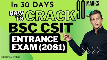 "Top Tips to Crack the BSc CSIT Entrance Exam | CSITMasteryHub"