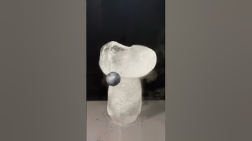 1000°C RHCB vs Ice Tower 🧊🥶😱 what’s next? #asmr #experiment #satisfying #rhcb #science #fyp #ice