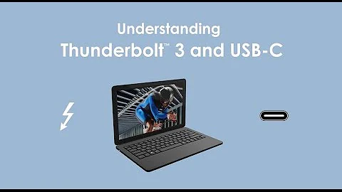 The Difference Between Thunderbolt™ 3 and USB-C
