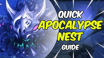 How to Apocalypse Nest in Dragon Nest Classic