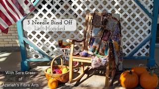 3 Needle Bind Off Left Hand