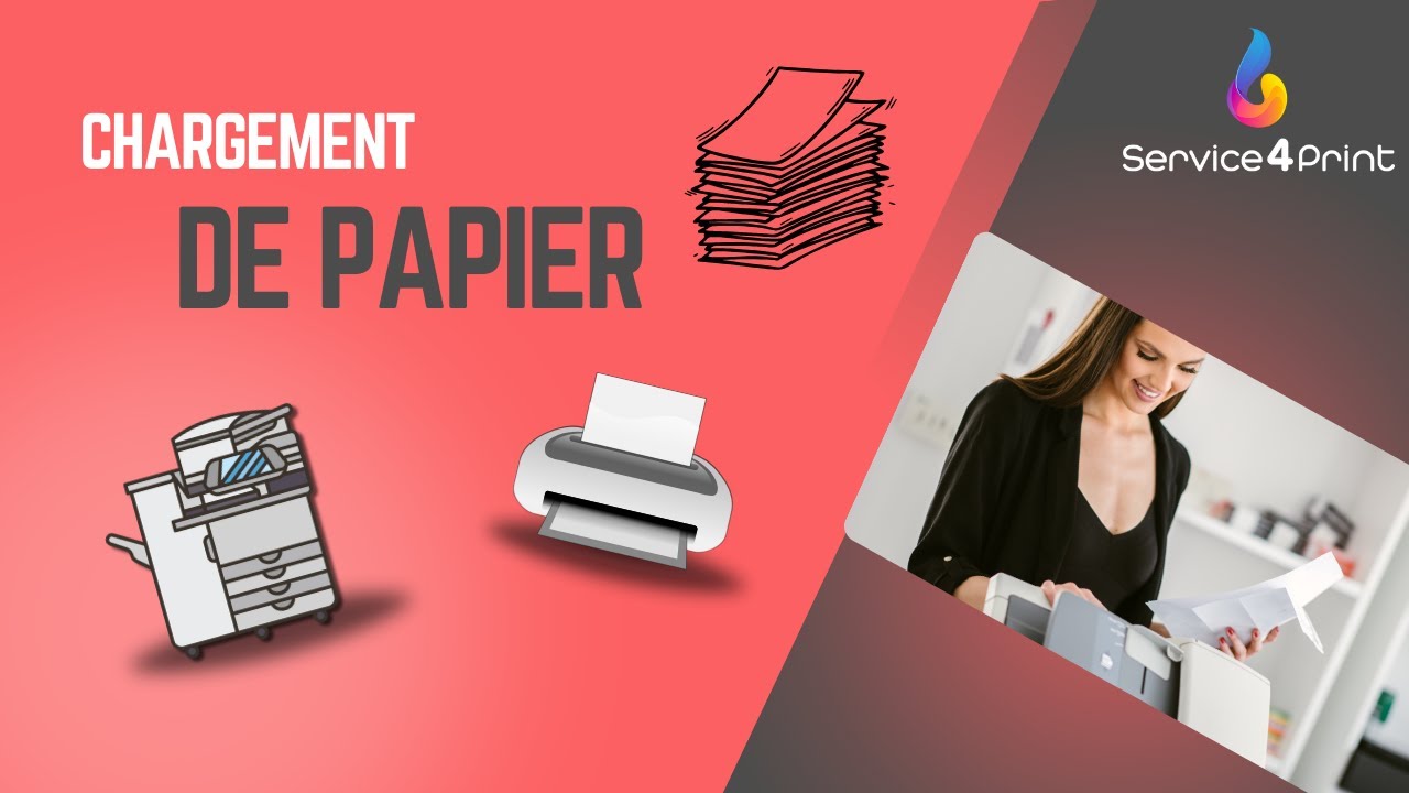 Comment charger du papier dans une imprimante