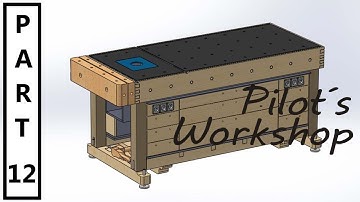 How to build the Ultimate Workbench - part 12 - Making the storage, finishing the workbench!