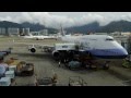China Airlines Flight CI916 Boeing 747-400 Take Off Hong Kong International Airport