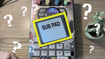 What SUB PAD does and how you can use it on your SP404sx