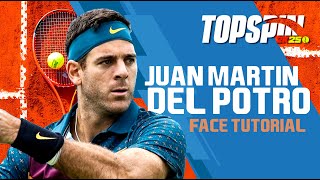 TOP SPIN 2K25 JUAN MARTIN DEL POTRO FACE MY PLAYER Face Creation - MY CAREER - LOOKALIKE TENIS