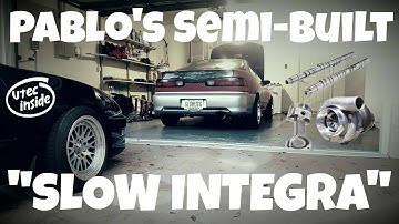 The "Slow Integra" Build walk-around (Also Turbo Kit Break Down)