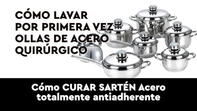 Acero quirúrgico para cocinar: ¿es más saludable? 